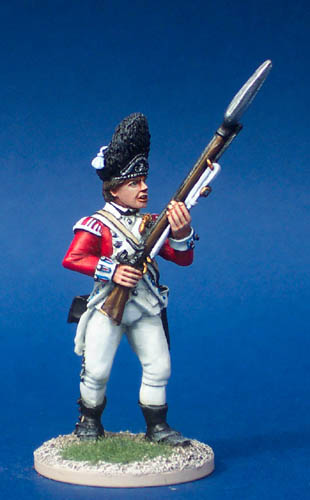 40A30 British Grenadier - Standing, Musket At High Porte (3 Head ...